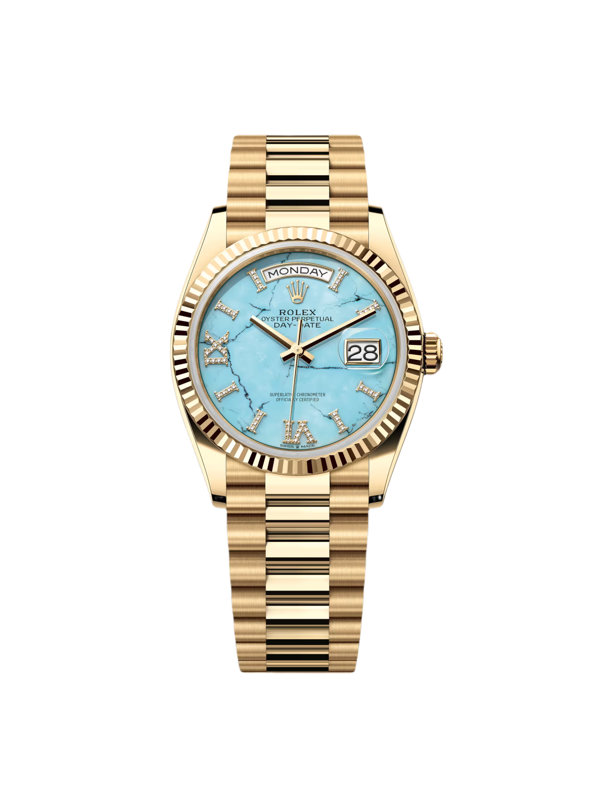 【Super Clone】ROLEX  Day-Date M128238-0071 36mm