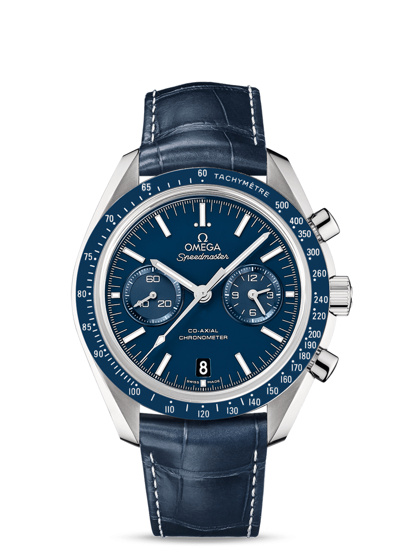 Speedmaster TWO COUNTERS Titanium Blue 44.25mm