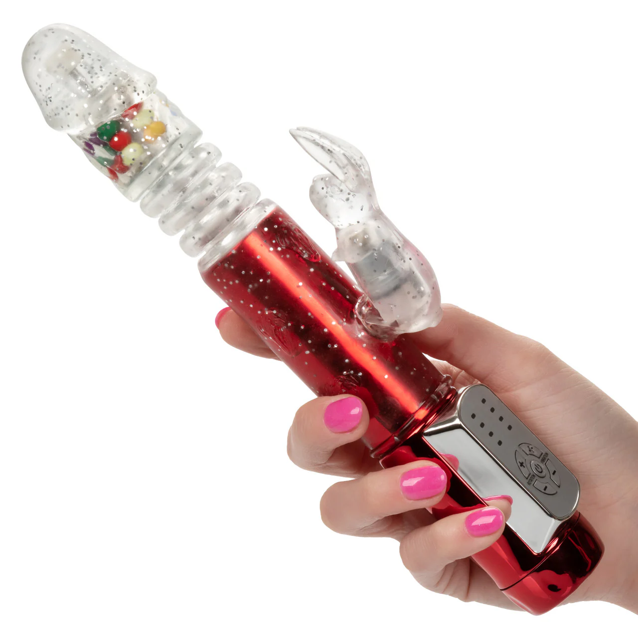 Naughty Bits CUMBALL MACHINE Thrusting and Rotating Jack Rabbit Vibrator