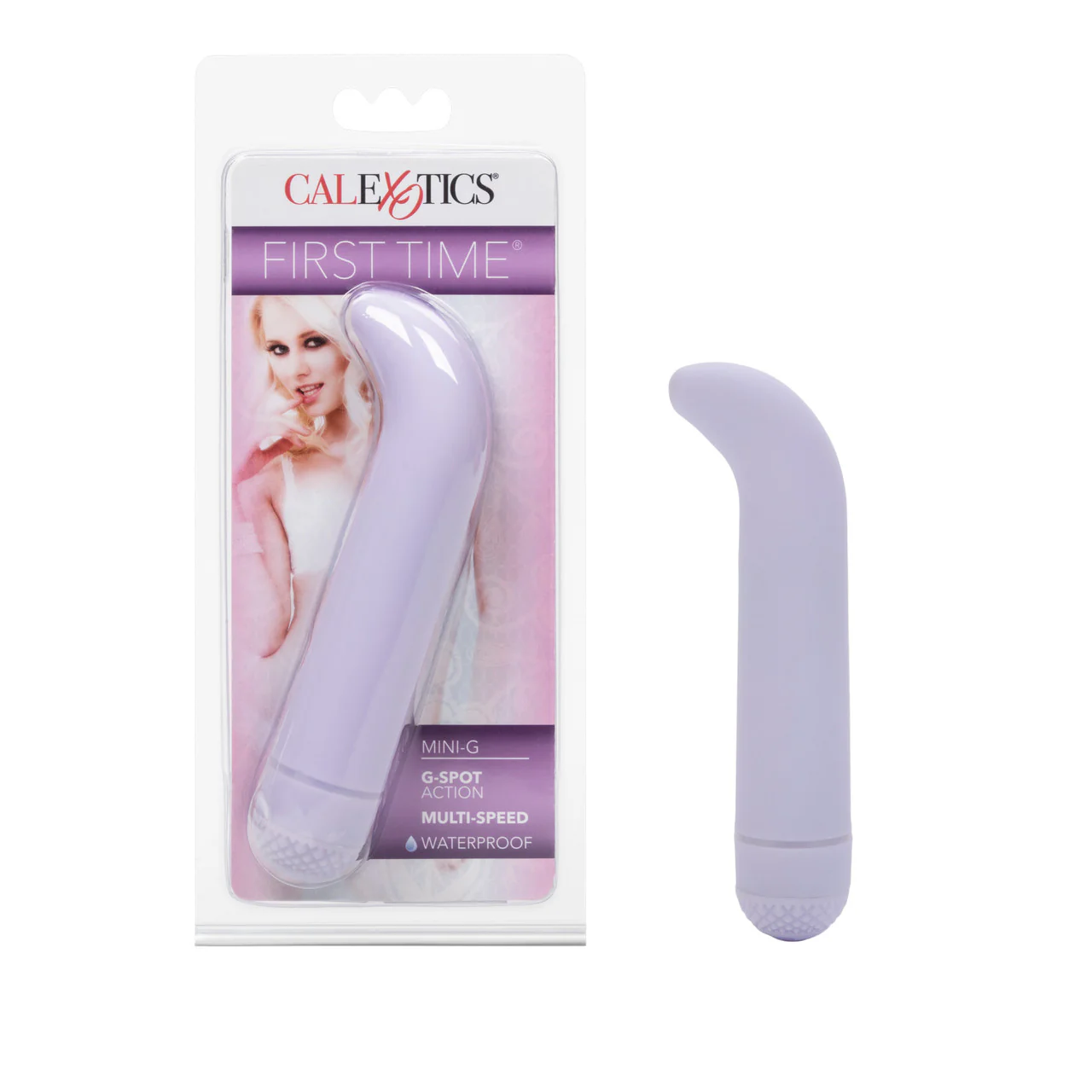 CaleXOtics FIRST TIME MINI G Battery Powered G-spot Vibrator Purple
