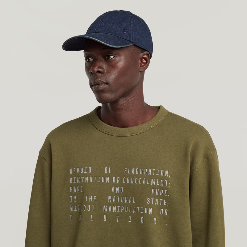 Text Graphic Sweater