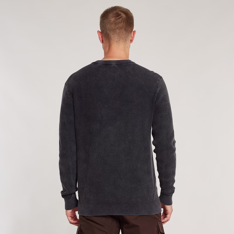 Serrated Knitted Sweater