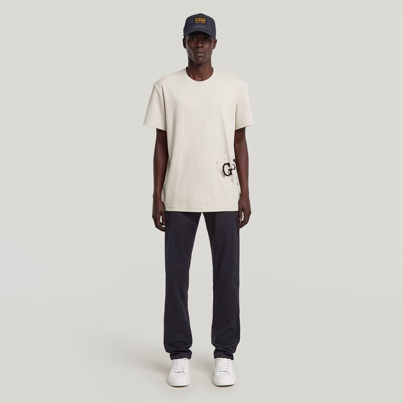 Sprayed Graphic T-Shirt