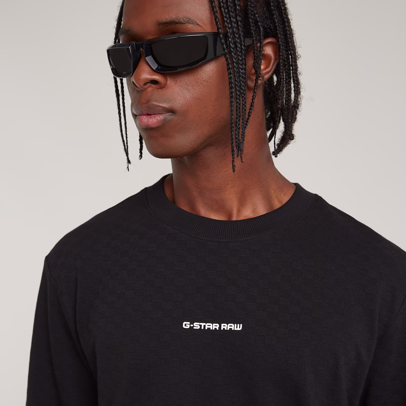 Checquard Tweeter T-Shirt