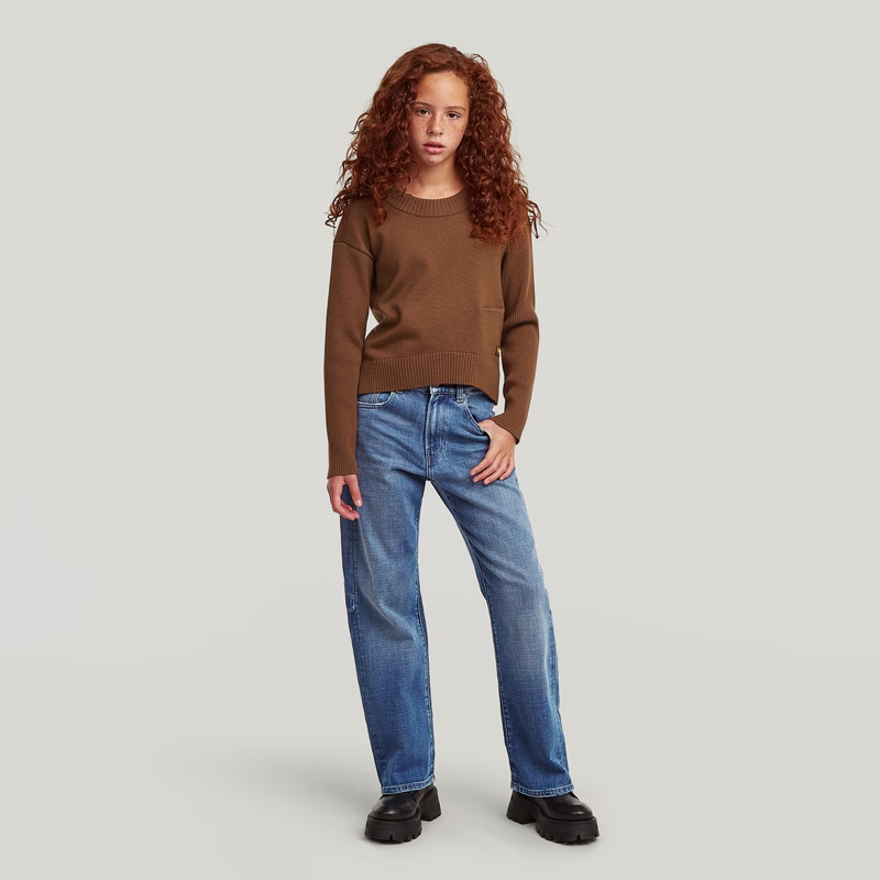 Girls Bowey 3D Boyfriend Jeans