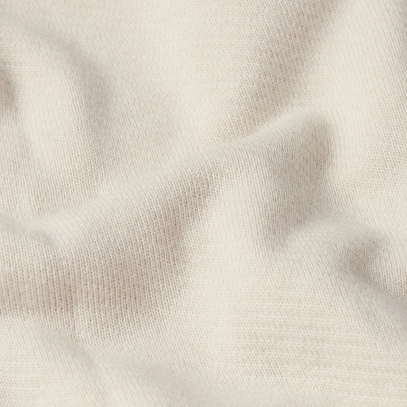 Woven Mix Relaxed Sweater