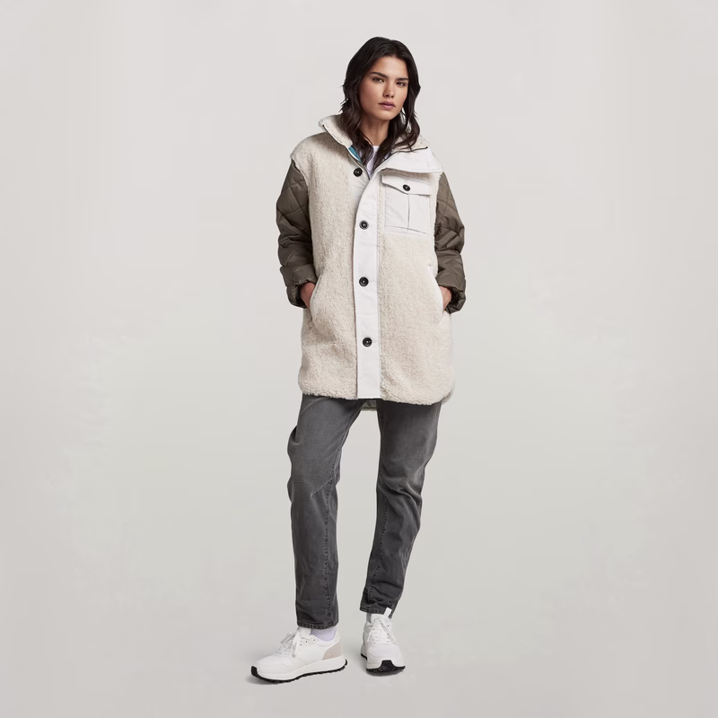 Teddy Mix Jacket