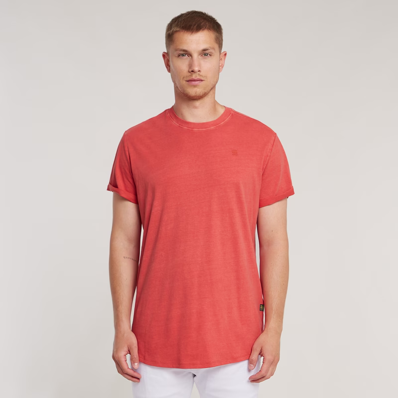 Text Back Graphic Overdyed Lash T-Shirt
