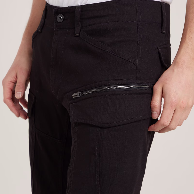 Zip Cargo Pants 3D Tapered