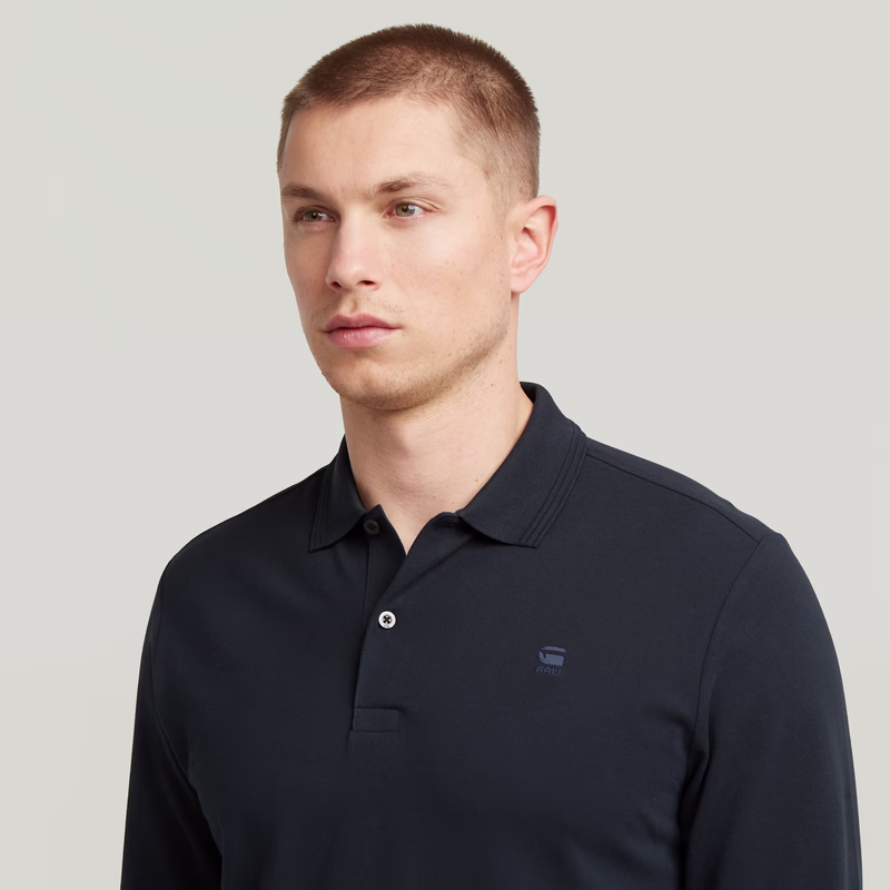 Dunda Slim Polo Long Sleeve