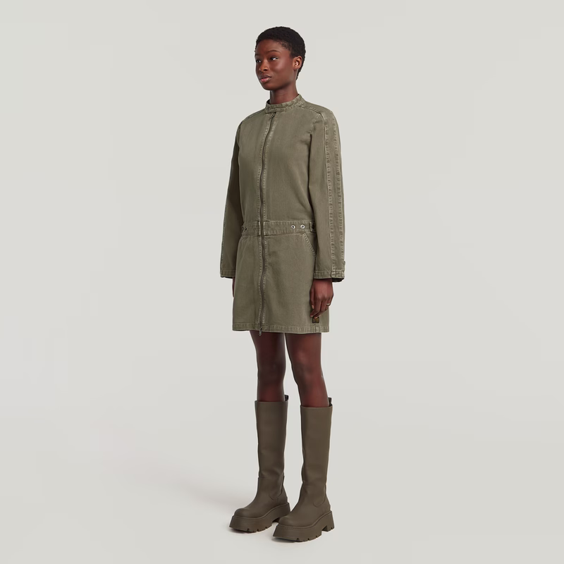 Moto Mini Dress