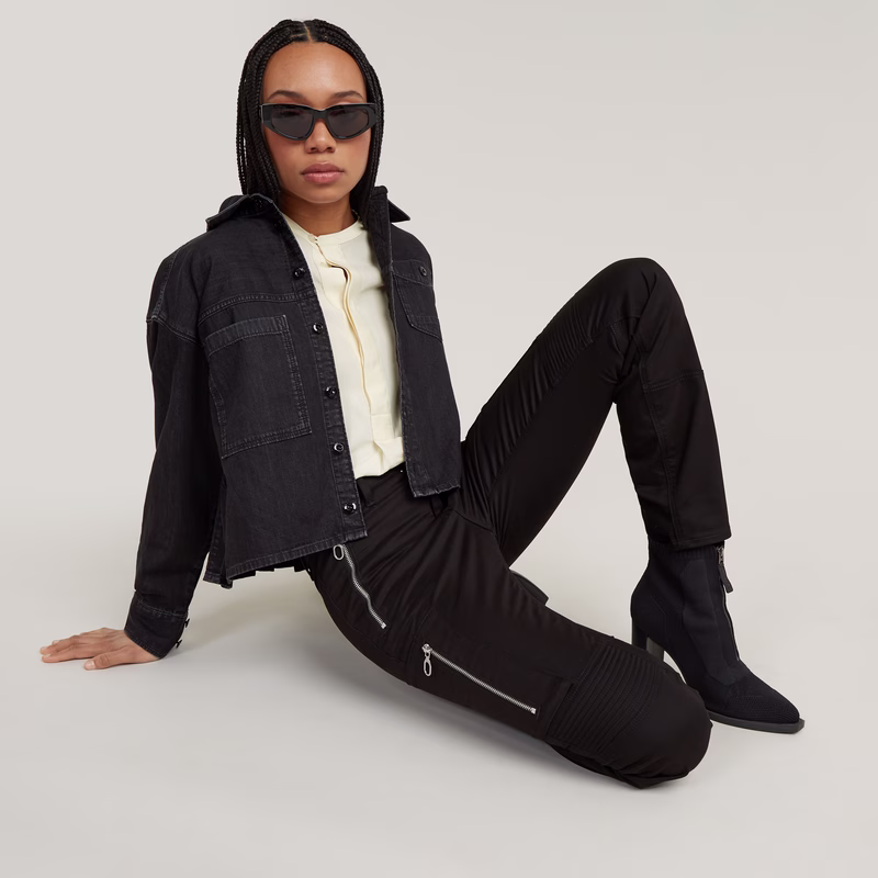 Biker Skinny Cargo Pants