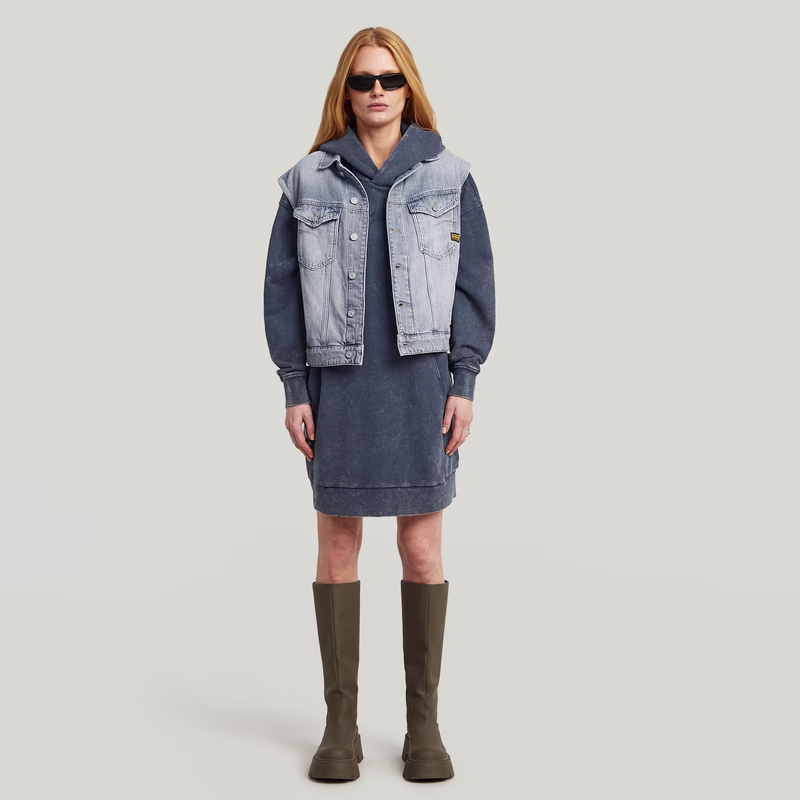 A Line Sweater Dress