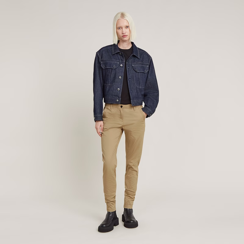 Bronson Mid Waist Skinny Chino