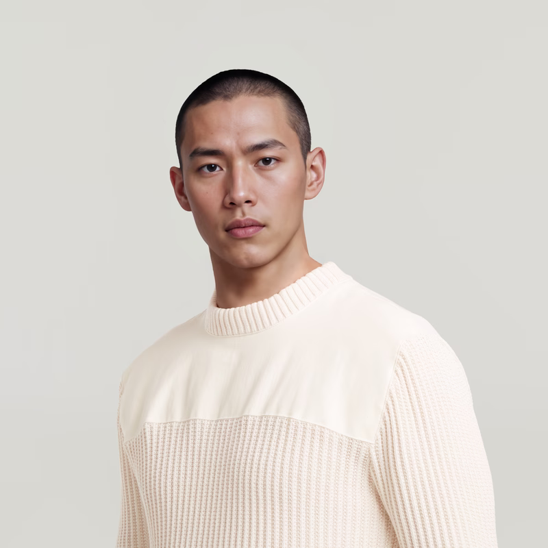 Army Rib Knit Pullover