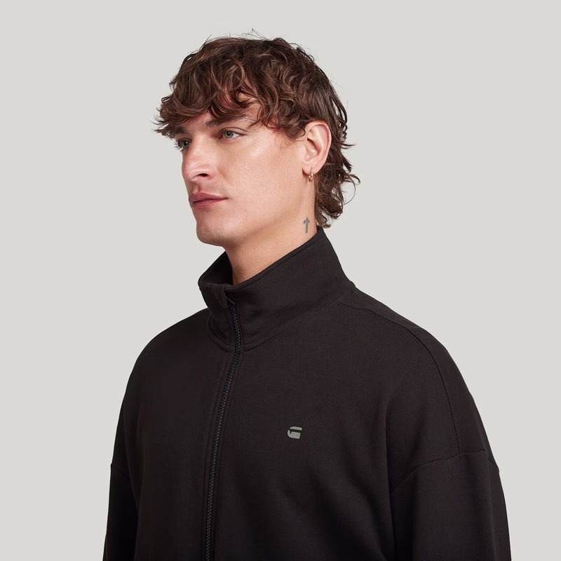 Rovic Full Zip Loose Sweater