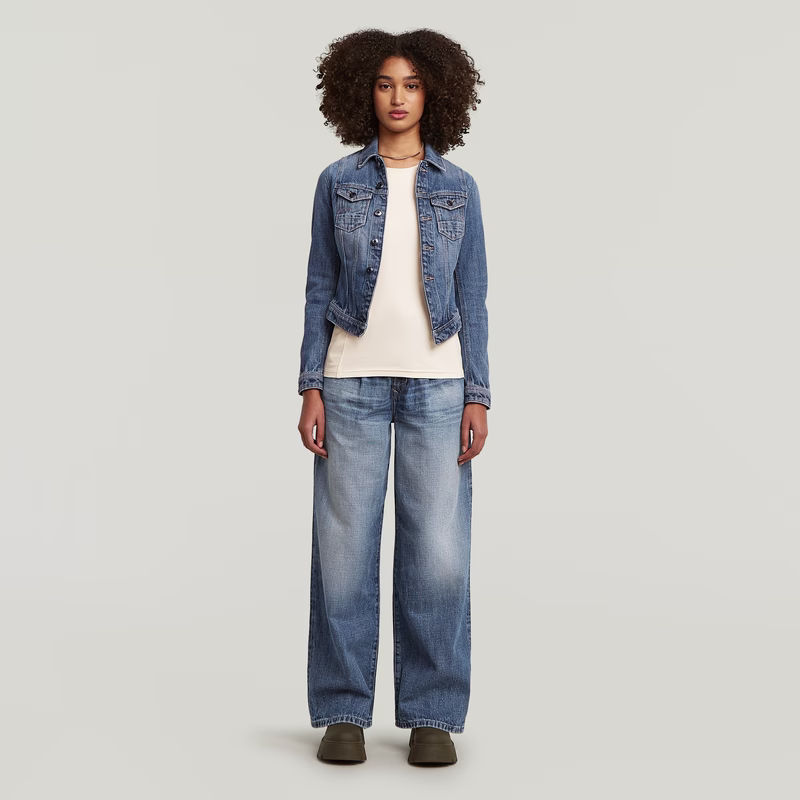A-Line Slim Rib T-Shirt