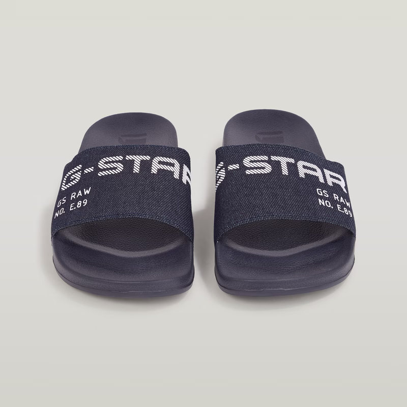 Cart V Denim Slides