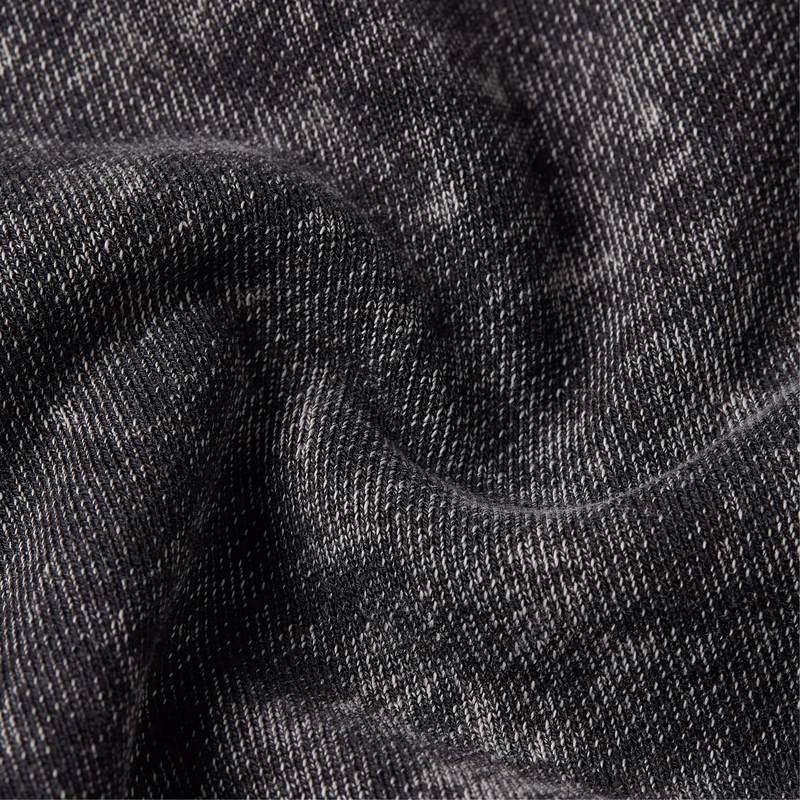 Embossed Oversized Hooded Sweater