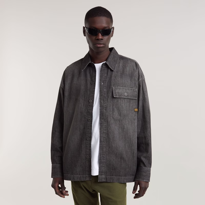 Boxy Flap Pocket Shirt
