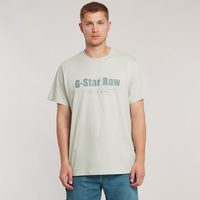Symbols Print Loose T-Shirt