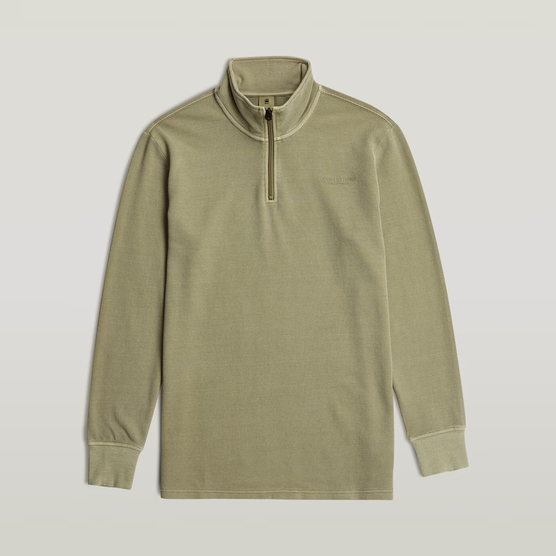 Overdyed Half Zip Tweeter