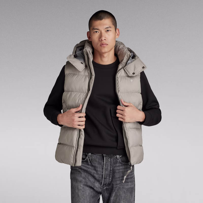 G-Whistler Padded Hooded Vest