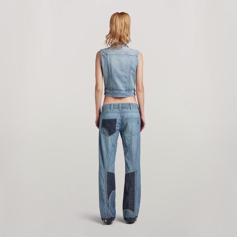 Y2K Denim Mix Pant