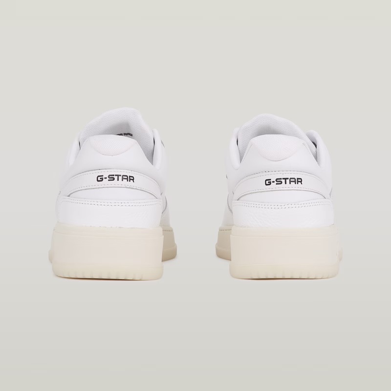 Grid Lea Sneakers