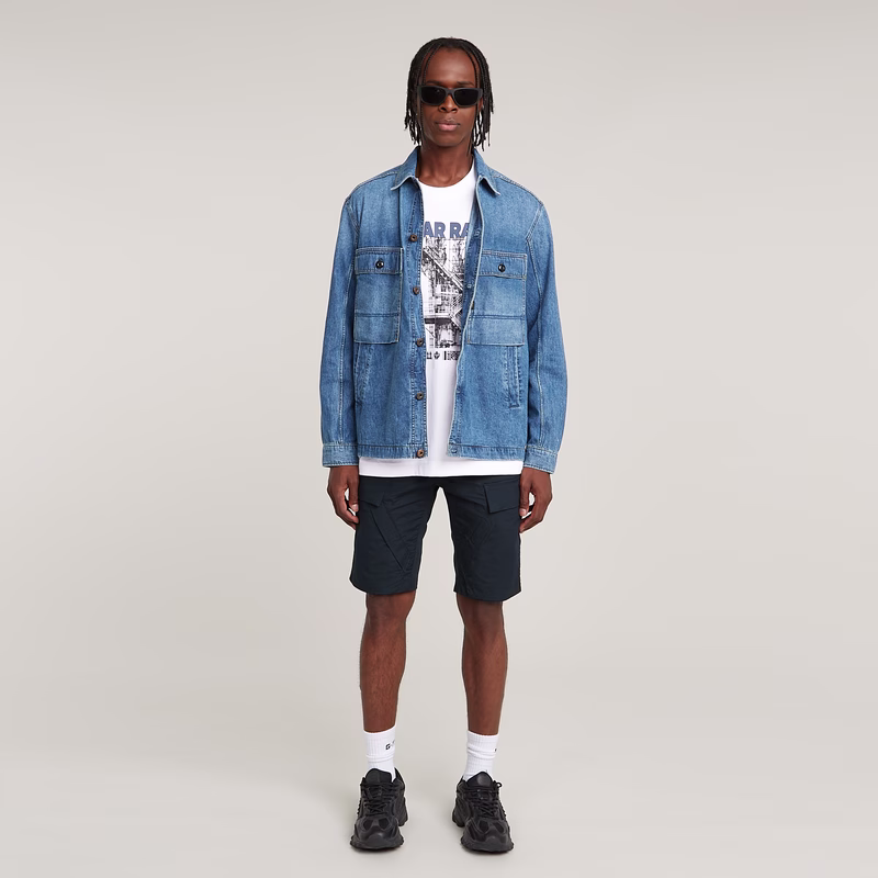 3D Regular Cargo Shorts