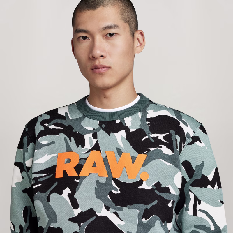 Camo RAW Sweater