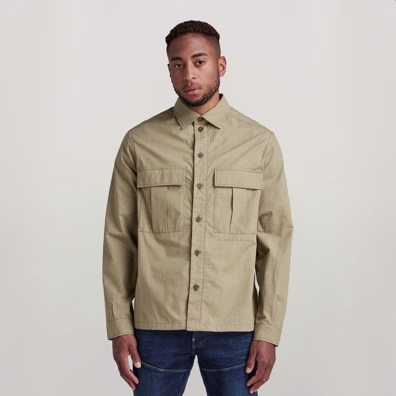 Unisex Utility Relaxed Shirt