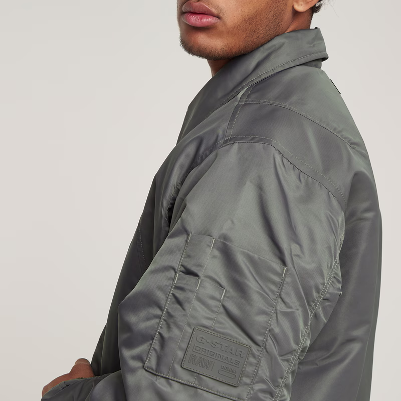 Lightweight Padded Bomber Jacket