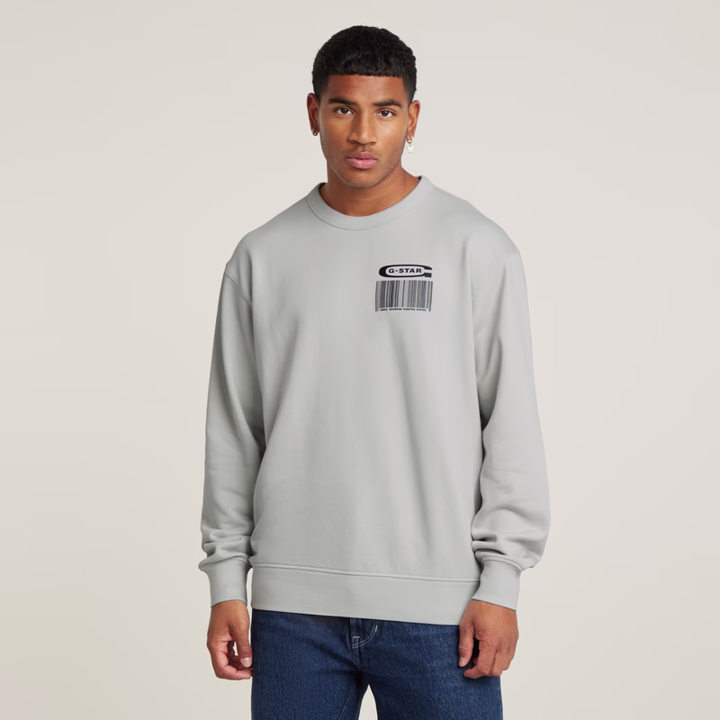 Substance Back Graphic Relaxed Sweater