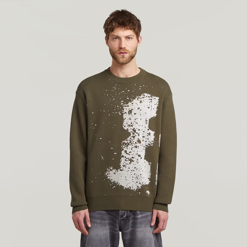 Sprayed 89 Relaxed Knit