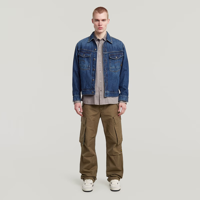 Panelled Pocket Regular Shirt