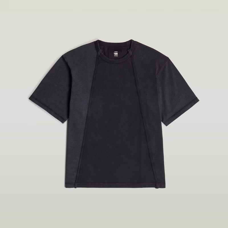 Wash Panel Boxy T-Shirt