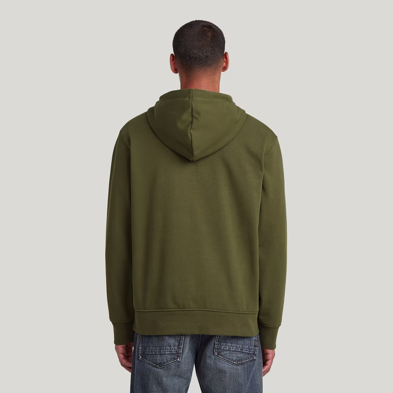 Script Half Zip Hoodie
