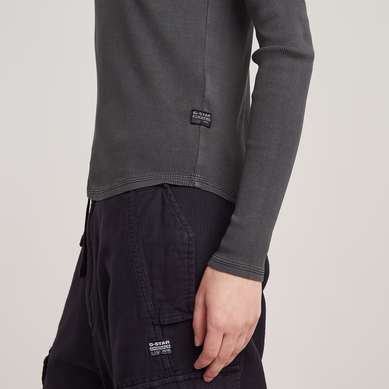 Overdyed Slim Top
