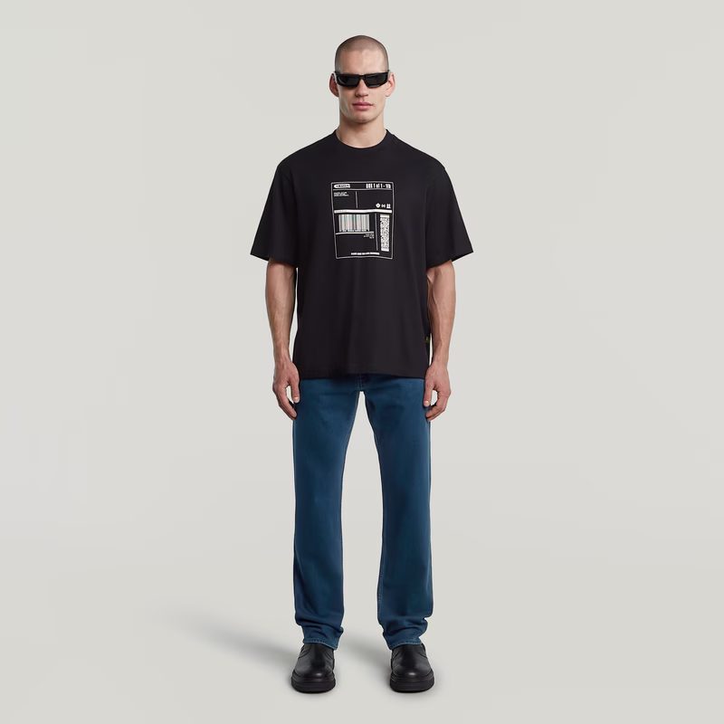 Shipping Graphic Boxy T-Shirt