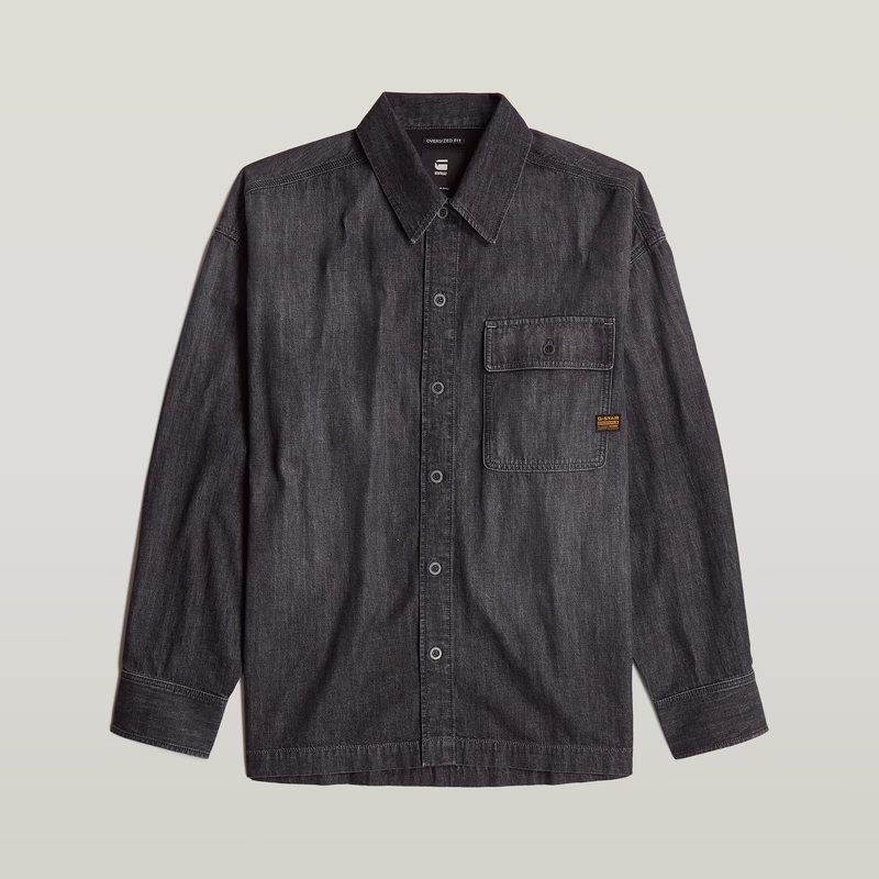 Boxy Flap Pocket Shirt