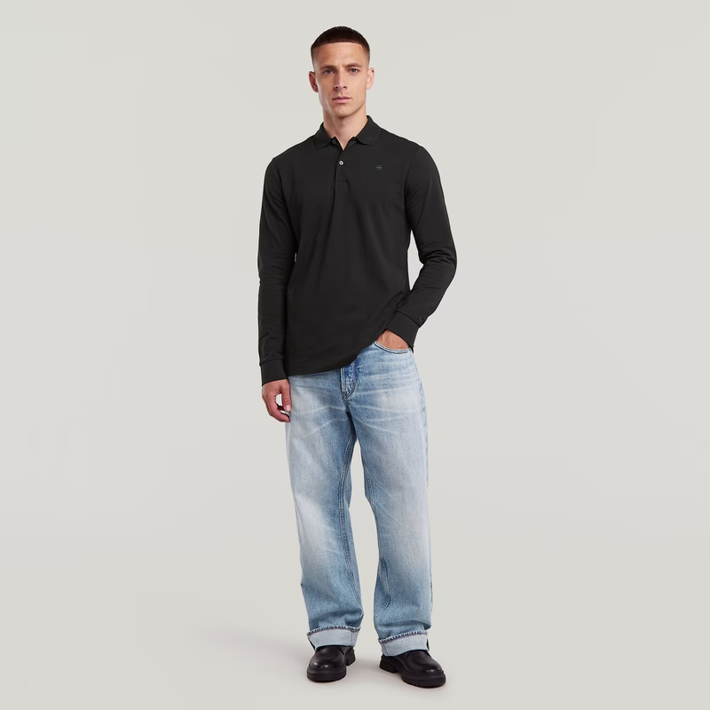 Dunda Slim Polo Long Sleeve