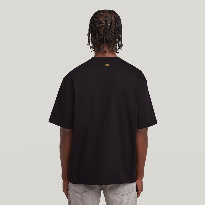 A-Line Woven Mix Boxy T-Shirt