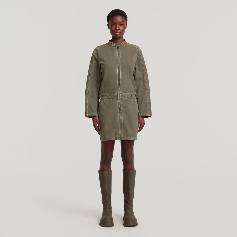 Moto Mini Dress