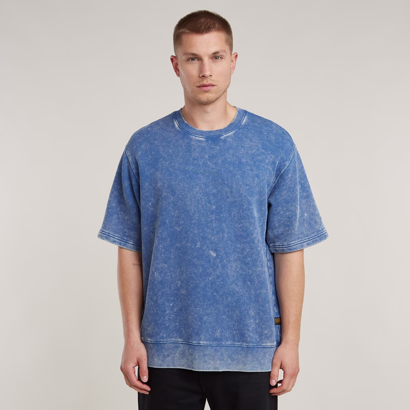Acid Wash Loose Sweater