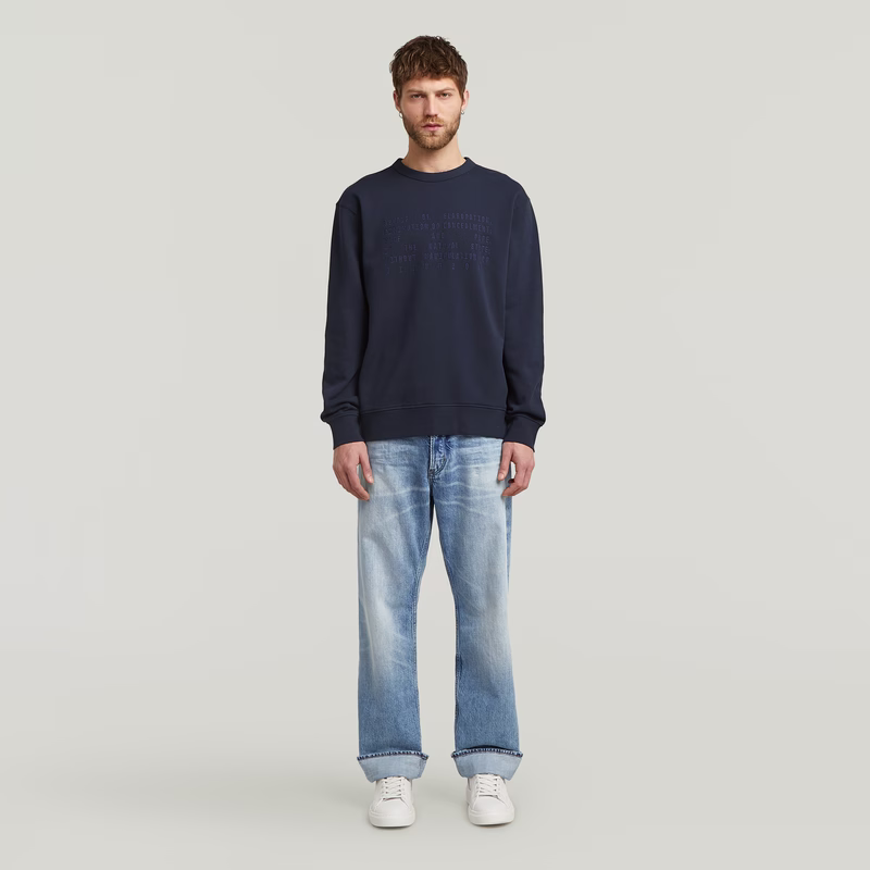 Text Graphic Sweater