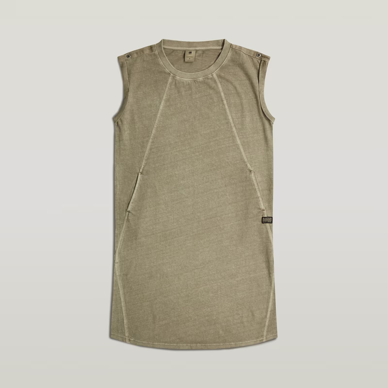 Seam Detail Loose Dress