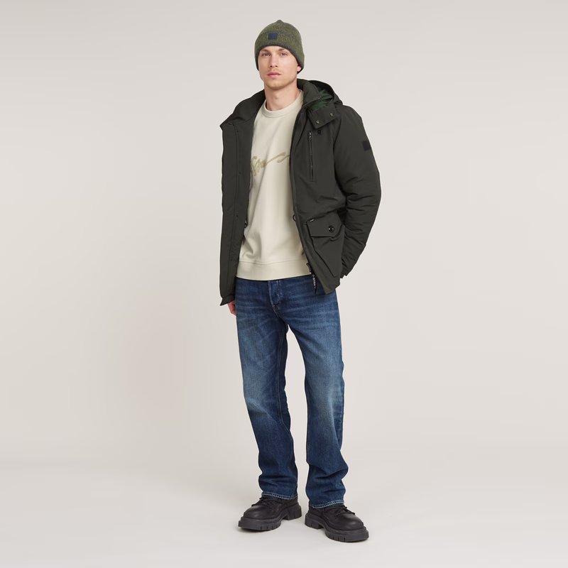 Chenille G-Script Loose Sweater