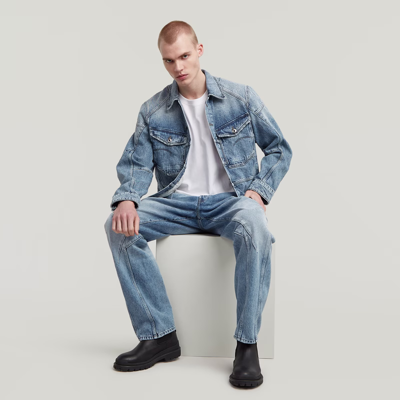 Kitoh 3D Relaxed Tapered Jeans