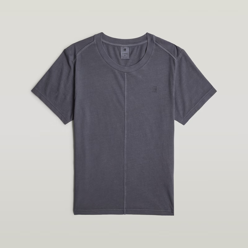 Overdyed Front Seam T-Shirt